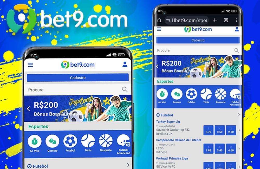 Site de Apostas e Cassino Bet9