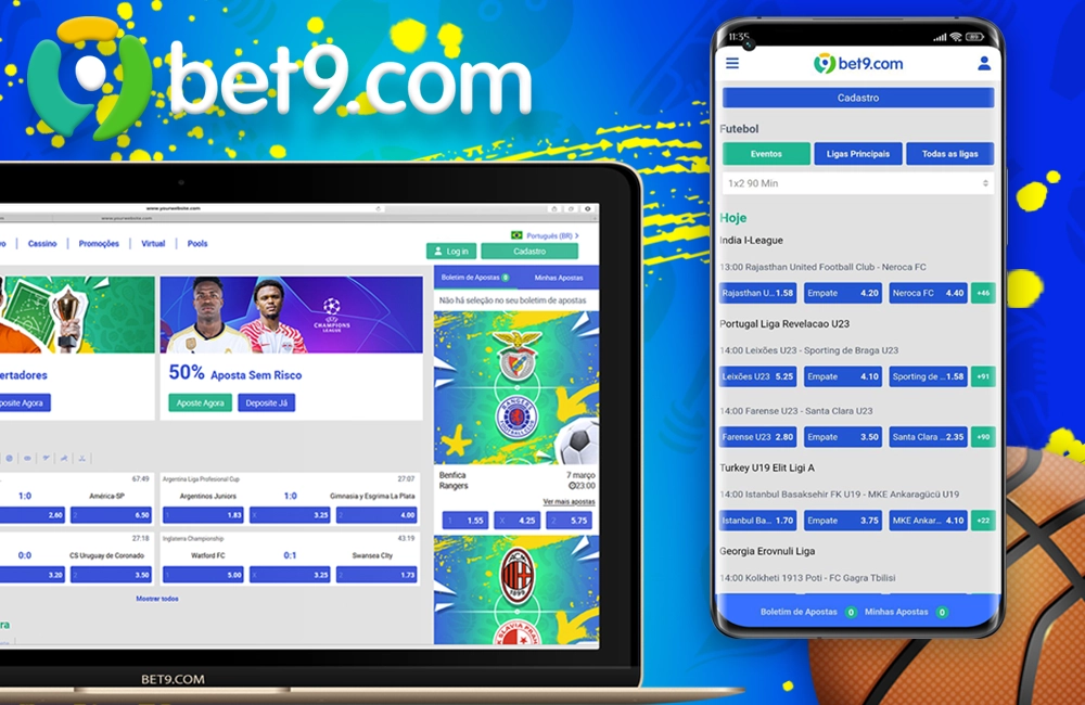 Mercados de apostas da Bet9